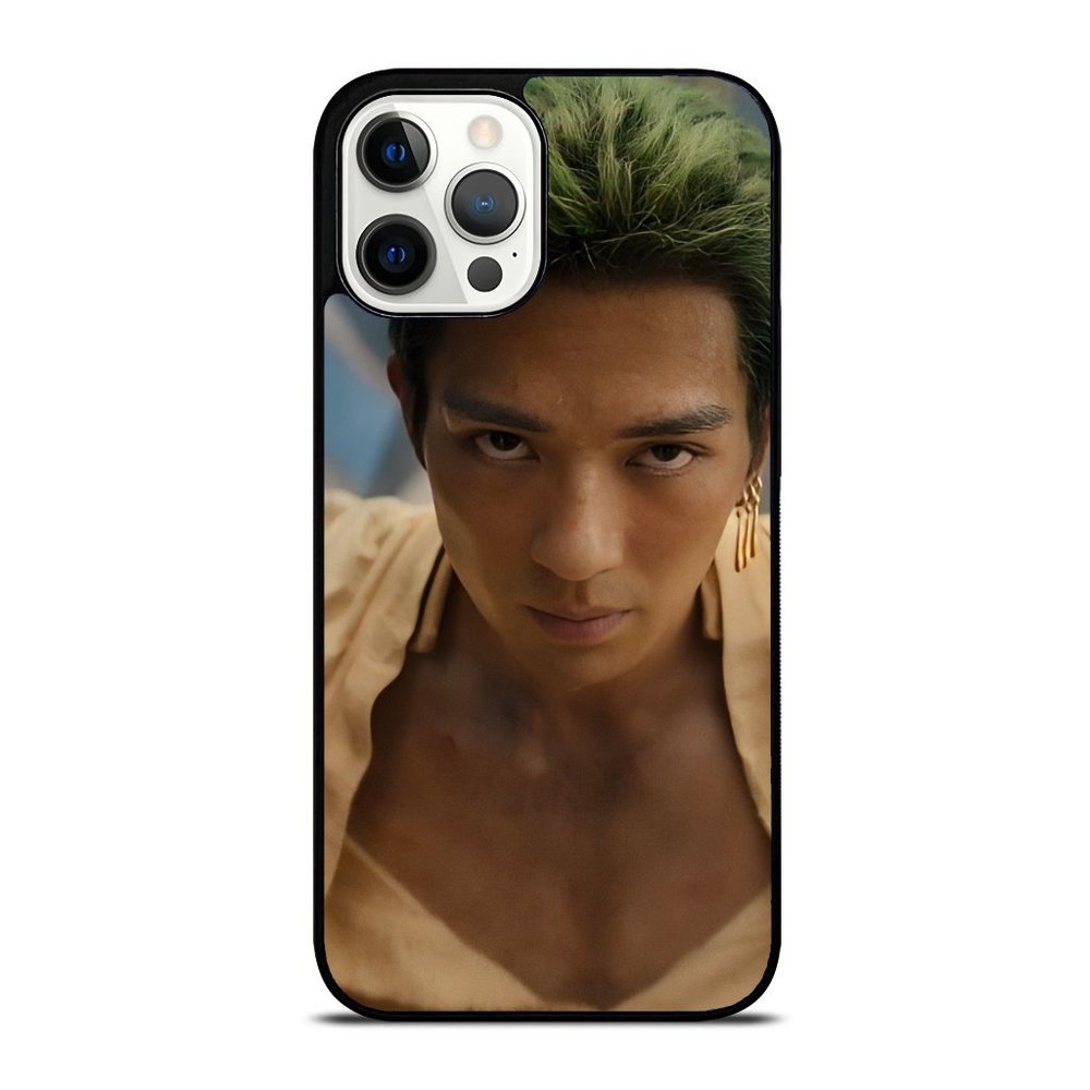 Fierce Handsome Roronoa Zoro Fighting One Piece Live Action iPhone Case